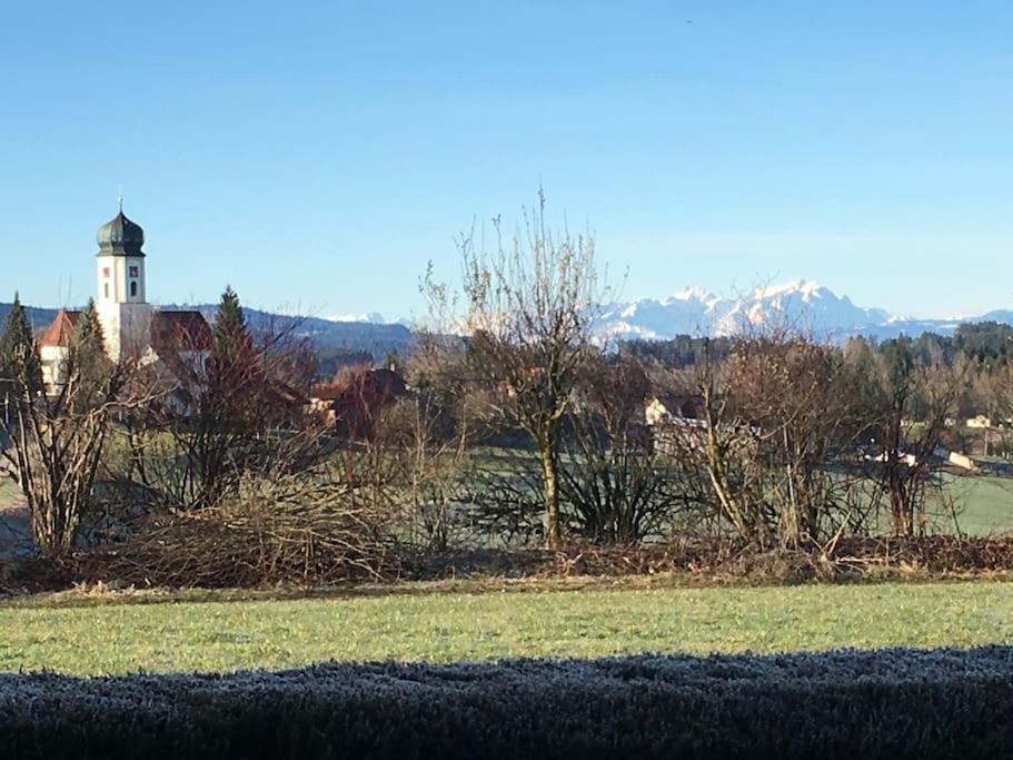 Panorama Saentisblick Apartment Hergatz Bagian luar foto